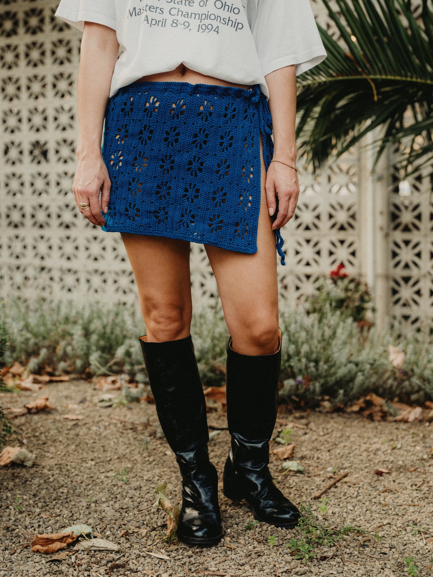 Spicy Blues Sarong Skirt