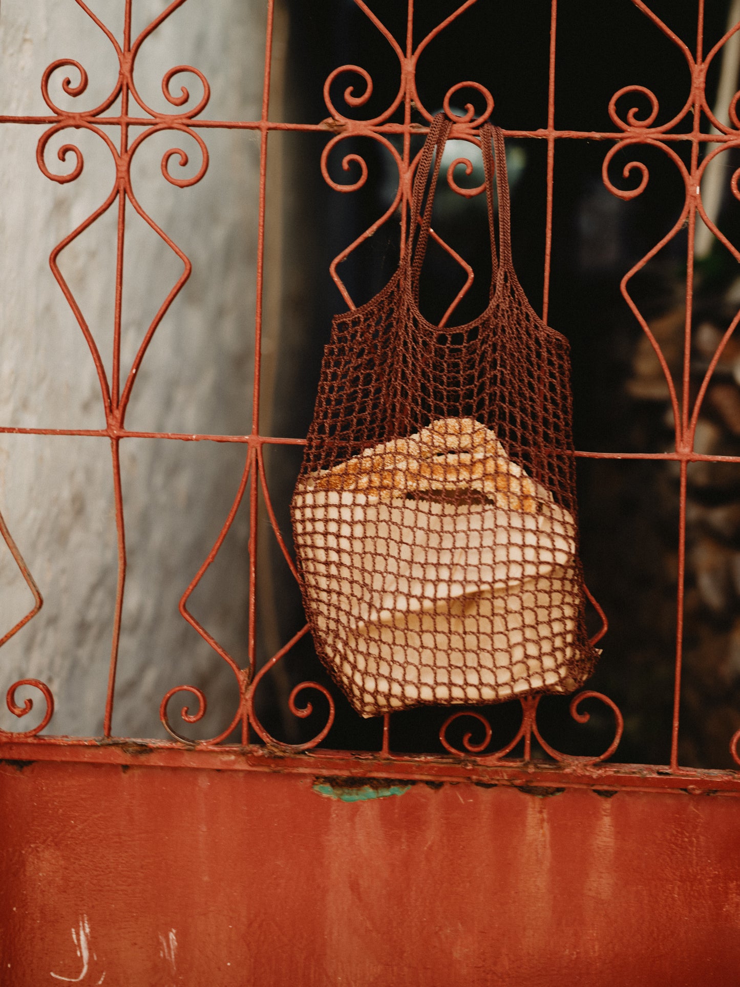 Raffi Waxed Cotton Bag