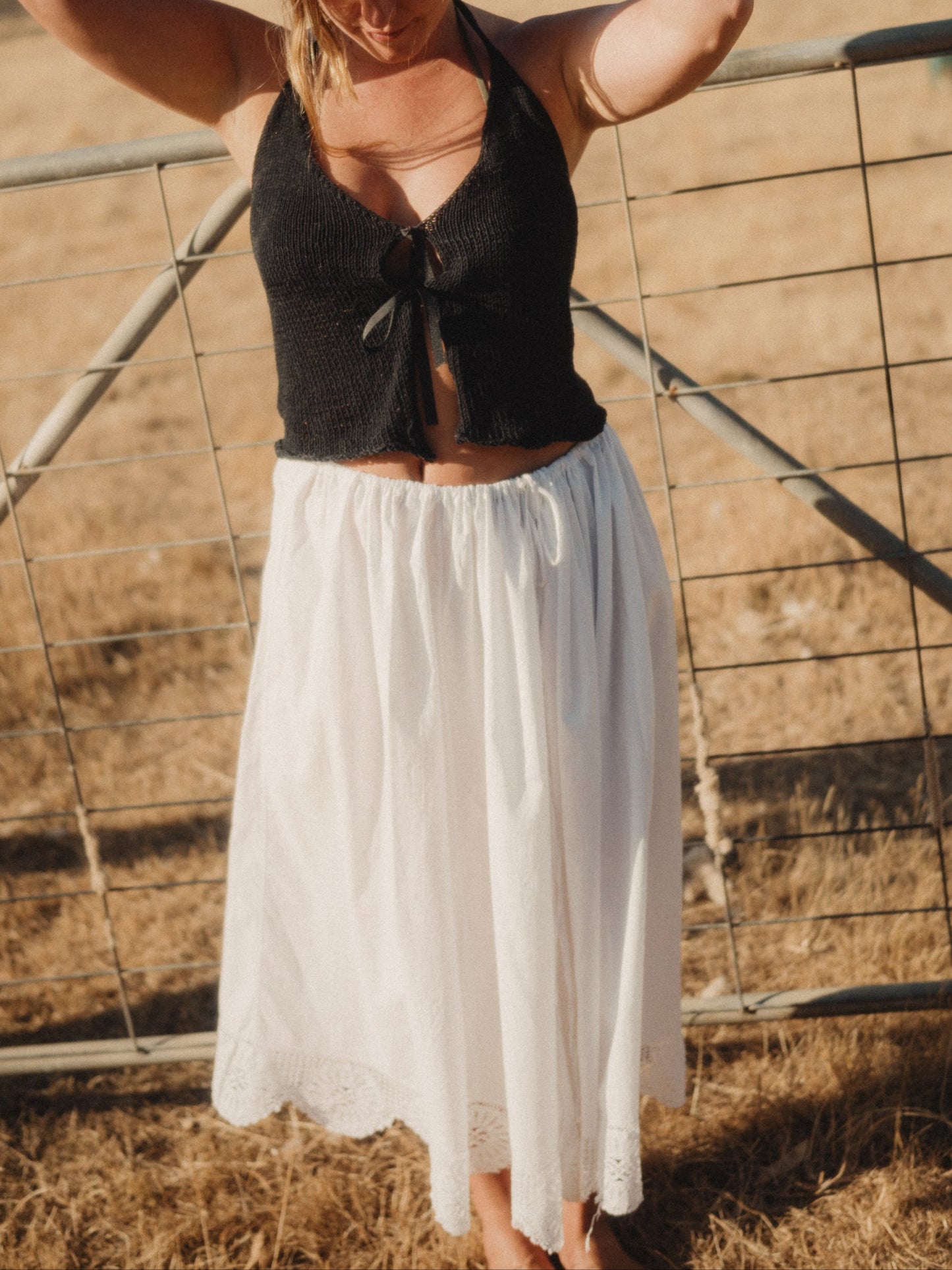 Licorice Halter Top